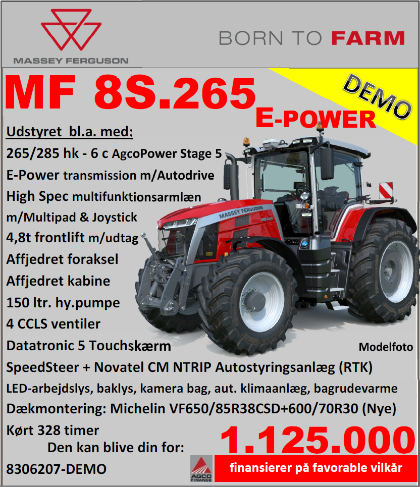 mf 8s e-power demo