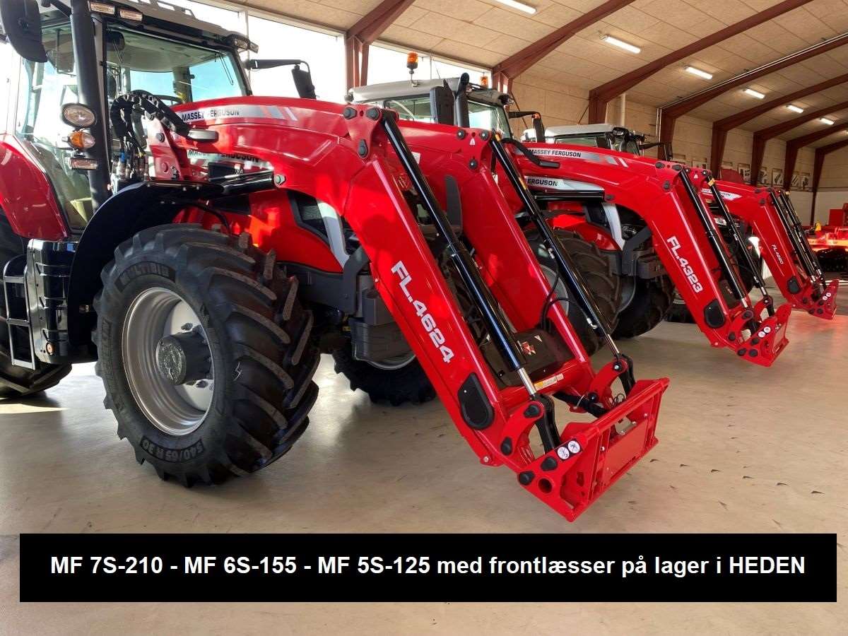 mf frontlæssertraktorer