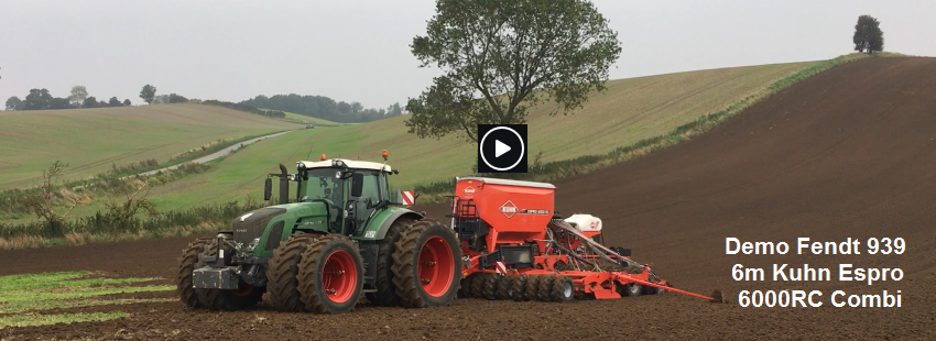 kuhn 6m espro 6000rc  demo