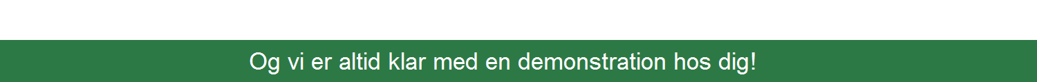 altid klar med en demo