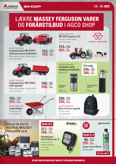 agco shop forårsavis 2023