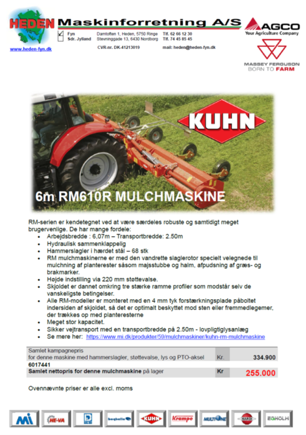 kuhn rm610r - 6017441