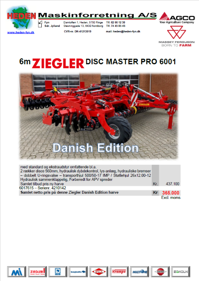 ziegler discmaster pro - 6017615