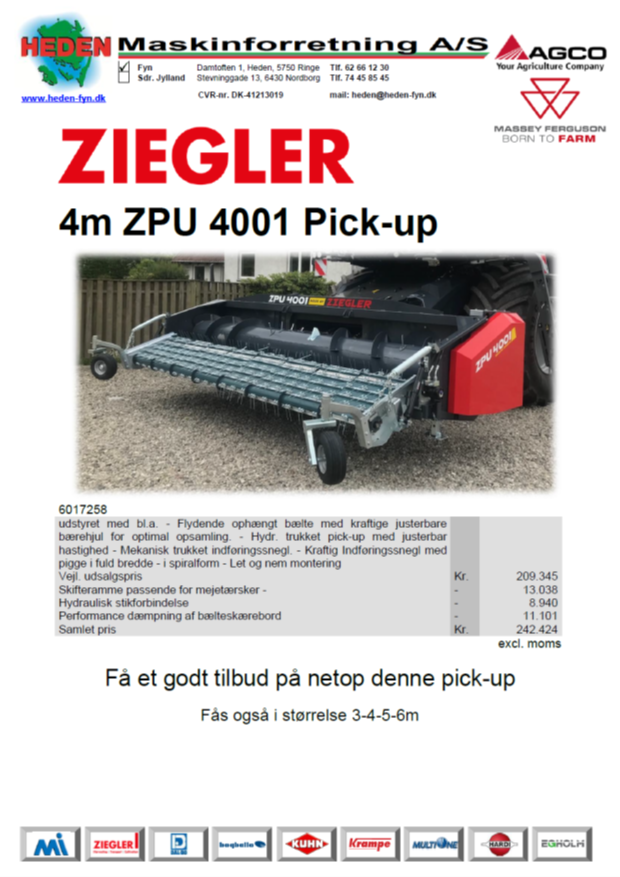 ziegler pick-up 6017258