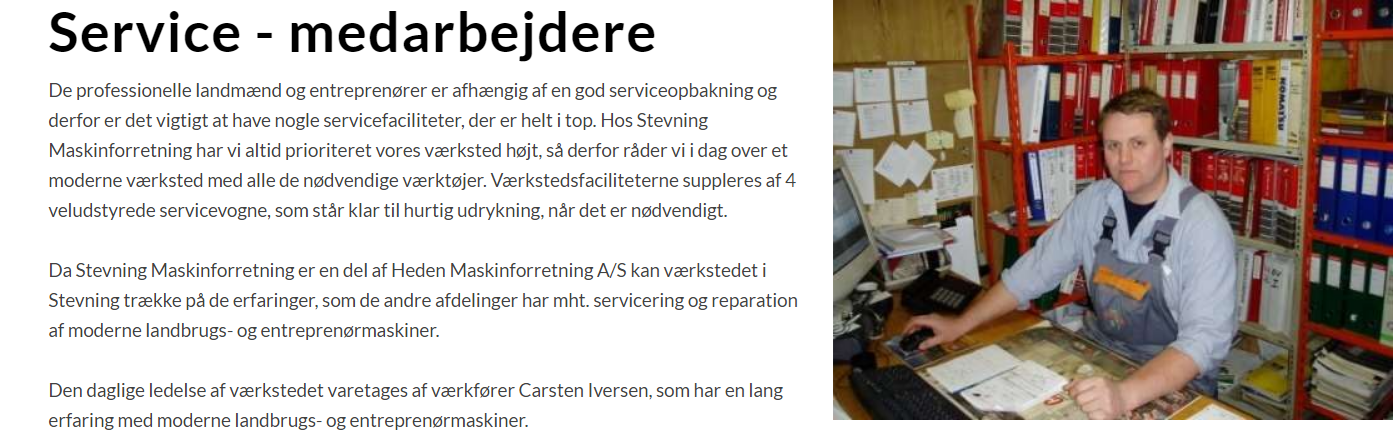 service-team stevning