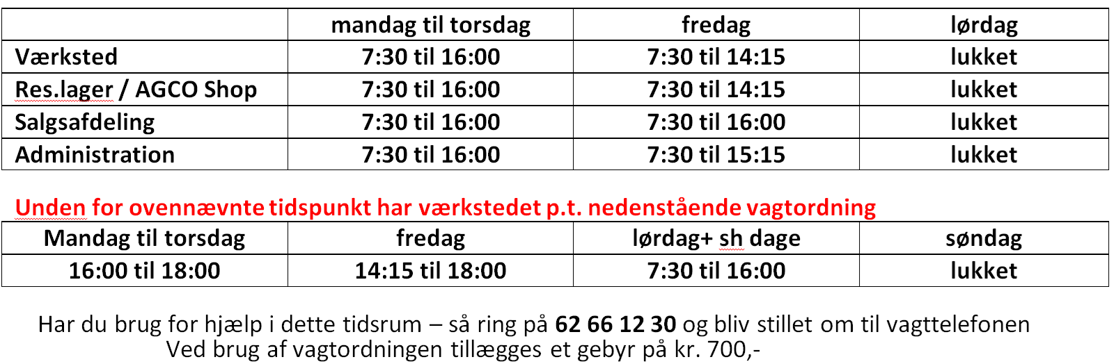 vagtordrning heden 2023-1