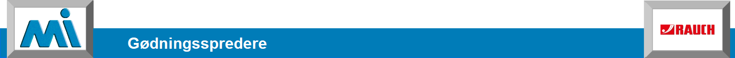 mi-rauch gødningsspredere