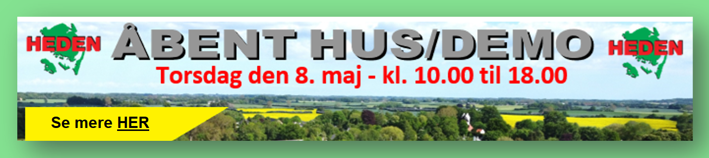 åbent hus banner